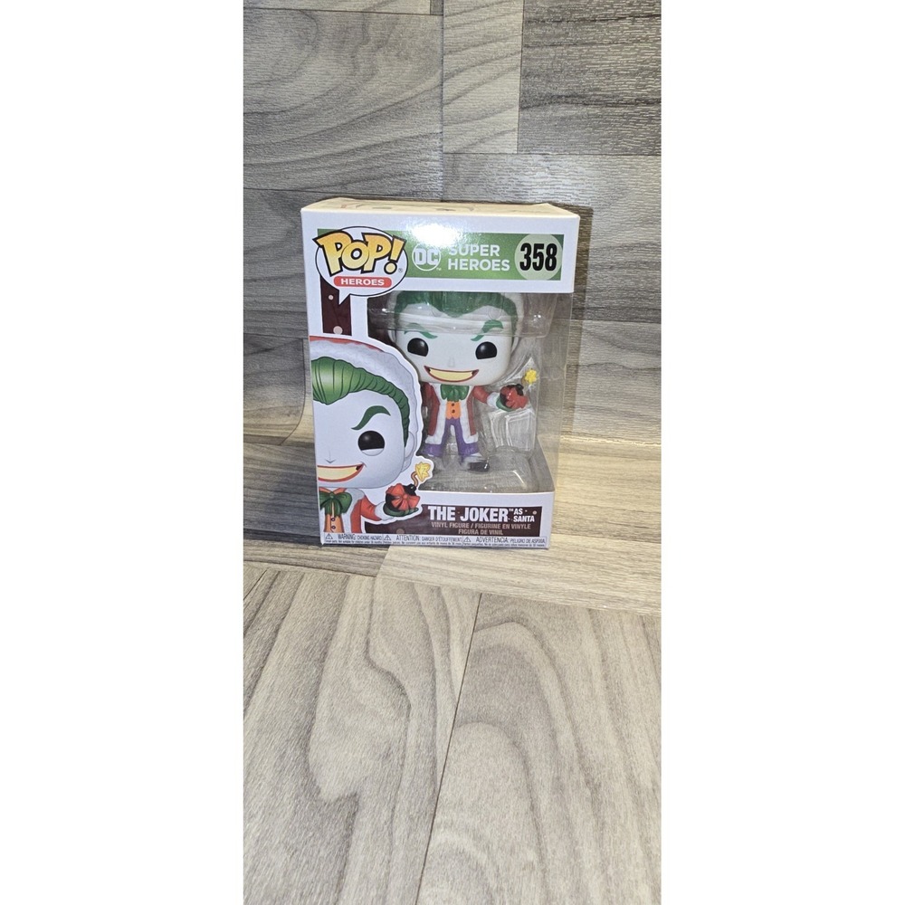 Funko POP! Heroes DC Super Heroes The Joker as Santa #358 Vinyl Figure